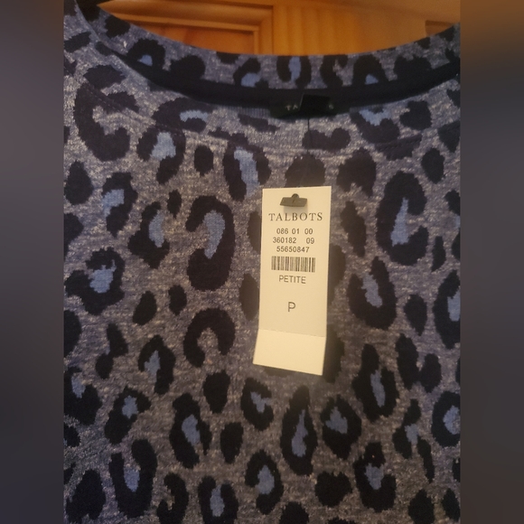 Talbots Leopard Petite Dress NWT in bag - Picture 3 of 6